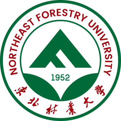 东北林业大学校徽 · 官方位图（PNG，2048×2048px）