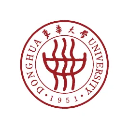 东华大学校徽 · 圆形校徽 PDF 矢量文件