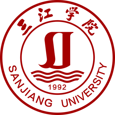 三江学院校徽 · 官方位图（PNG，1024×1024px）