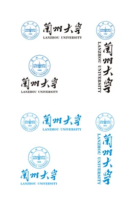 兰州大学校徽 · 校徽矢量文件（.ai/.cdr）